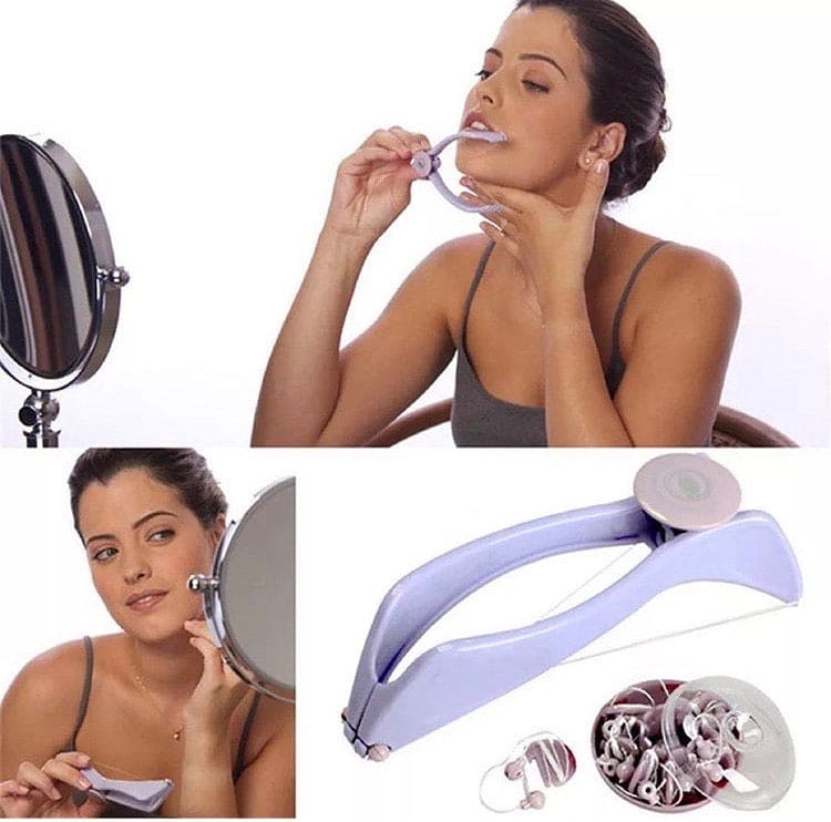 Threading Defeathered Painless Hair Remover, Threading Epilator, Eyebrow Threading Tool Threading Defeathered Painless Hair Remover, Threading Epilator, Eyebrow Threading Tool